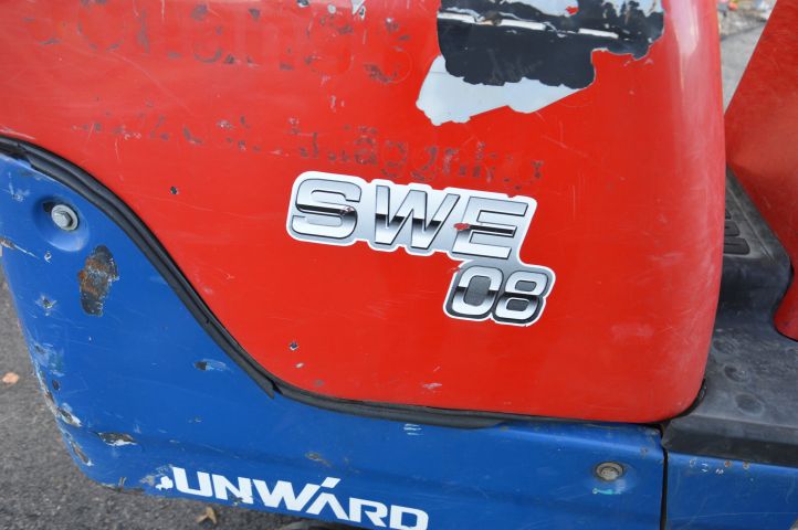 632398-11 Mini excavator SUNWARD SWE 08 -2009 only 268 hours