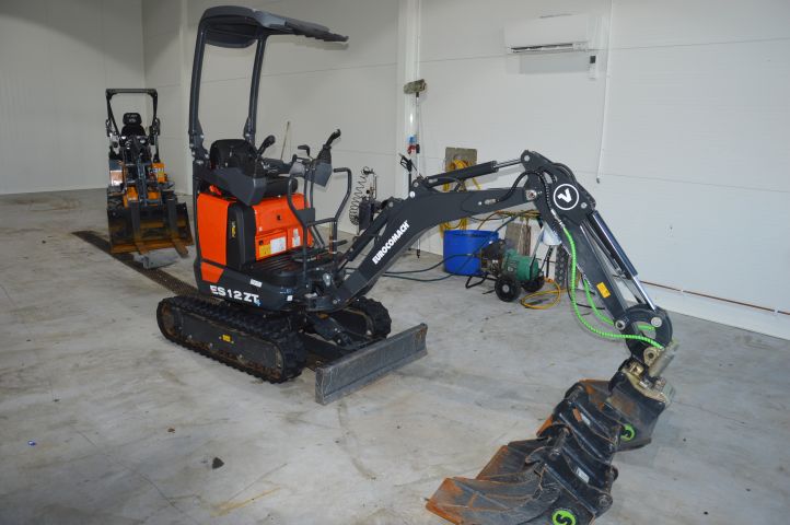 632407-1 Crawler excavator Eurocomach ES 12 ZT (10h) + 3 buckets - 2018
