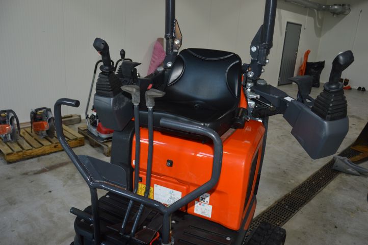 632407-8 Crawler excavator Eurocomach ES 12 ZT (10h) + 3 buckets - 2018