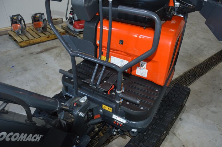 632407-9 Crawler excavator Eurocomach ES 12 ZT (10h) + 3 buckets - 2018