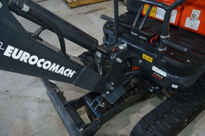 632407-11 Crawler excavator Eurocomach ES 12 ZT (10h) + 3 buckets - 2018