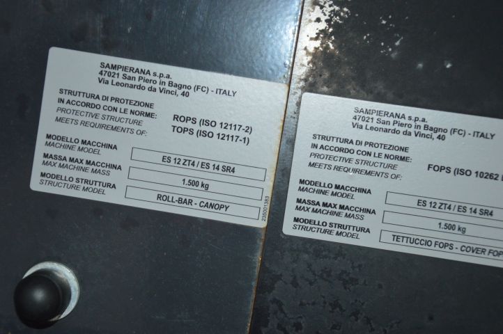 632407-19 Crawler excavator Eurocomach ES 12 ZT (10h) + 3 buckets - 2018