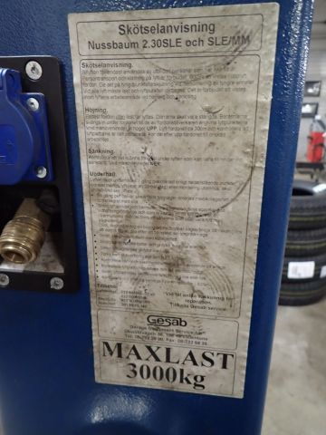 618096-5 Double column lift 3000 kg