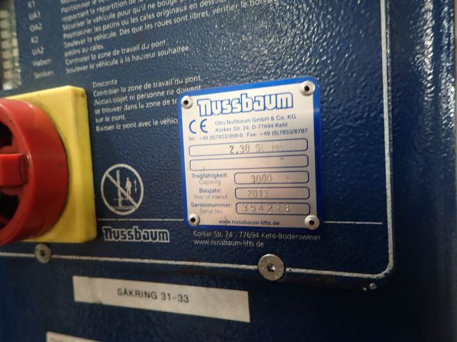 618096-8 Double column lift 3000 kg