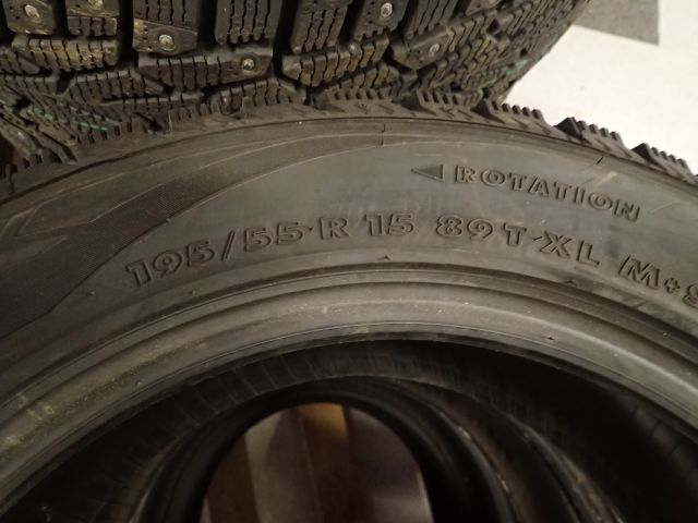 617831-4 4th new winter tires Nokian Nordman 4 195/55 R15