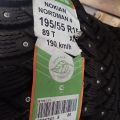 617831-6 4th new winter tires Nokian Nordman 4 195/55 R15
