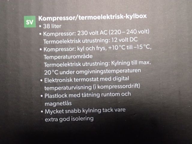 617915-3 Refrigerator Dometic Coolfun CK 400 hybrid