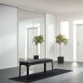 633725-1 2 sliding door Elfa Vista Plain Mirror, Profile: White