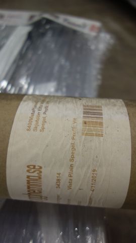 633725-4 2 sliding door Elfa Vista Plain Mirror, Profile: White