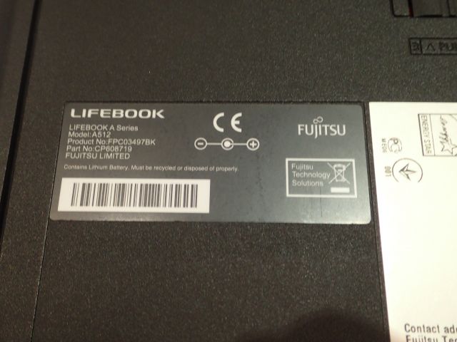 577347-9 Fujitsu Lifebook A-Series