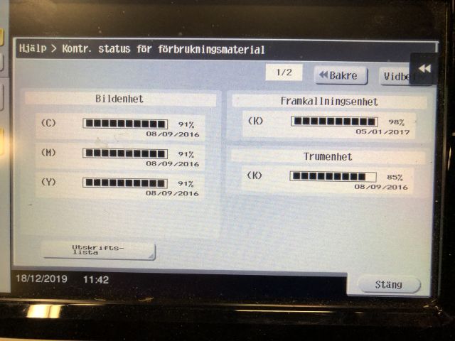 634002-11 Multifunction Printer - Konica Minolta Bizhub C227