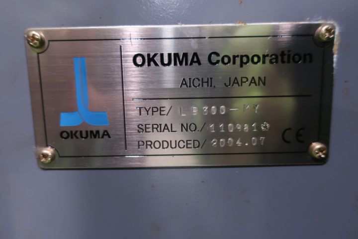 627987-4 CNC Lathe, Okuma Space Turn LB300-MY -2004