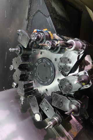 627987-9 CNC Lathe, Okuma Space Turn LB300-MY -2004