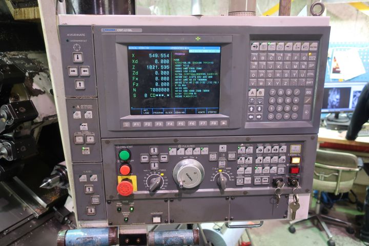 627987-18 CNC Lathe, Okuma Space Turn LB300-MY -2004