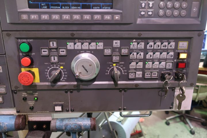 627987-20 CNC Lathe, Okuma Space Turn LB300-MY -2004