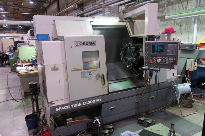 627987-2 CNC Lathe, Okuma Space Turn LB300-MY -2004