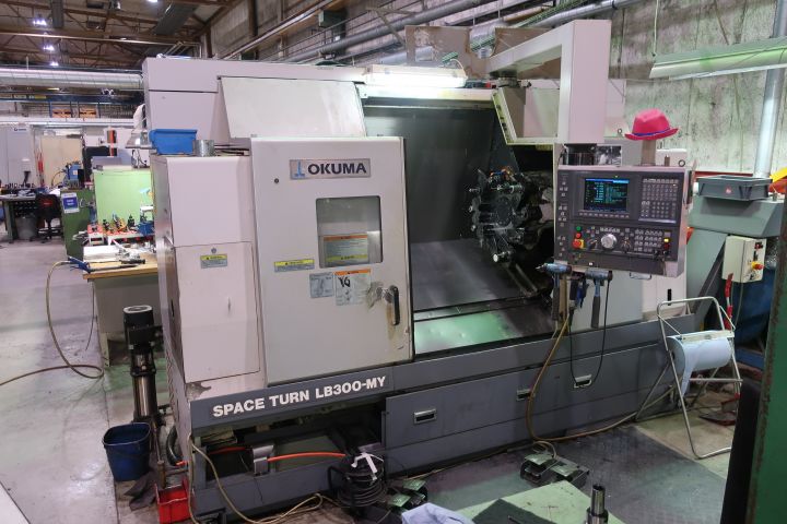 627987-26 CNC Lathe, Okuma Space Turn LB300-MY -2004
