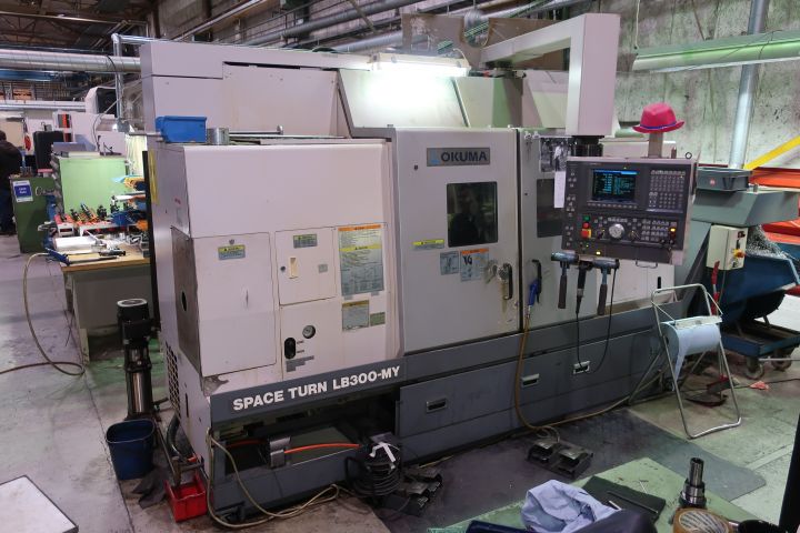 627987-27 CNC Lathe, Okuma Space Turn LB300-MY -2004