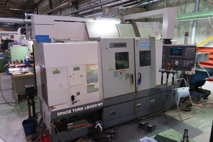 627987-33 CNC Lathe, Okuma Space Turn LB300-MY -2004