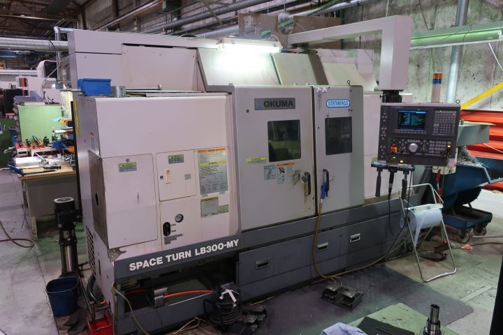 627987-34 CNC Lathe, Okuma Space Turn LB300-MY -2004