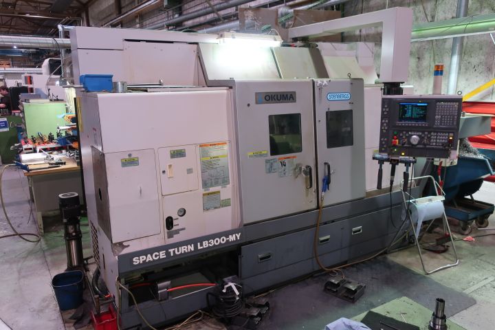 627987-35 CNC Lathe, Okuma Space Turn LB300-MY -2004