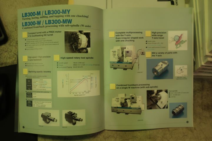 627987-61 CNC Lathe, Okuma Space Turn LB300-MY -2004