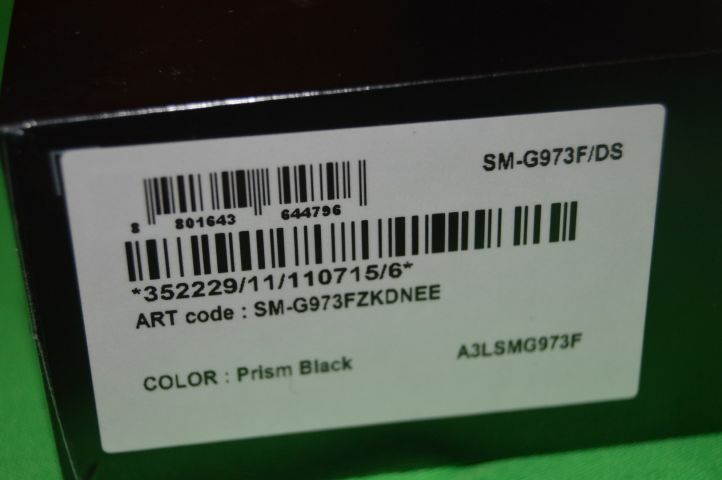 594114-7 Samsung Galaxy S10 Prism Black 128GB "Ny"