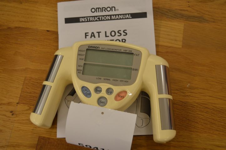 594158-1 Body Fat Gauge Omron HBF-306