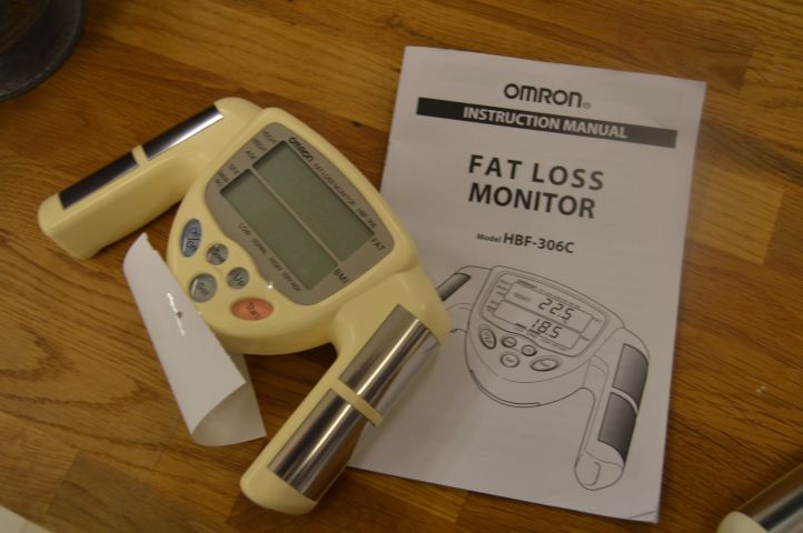 594158-3 Body Fat Gauge Omron HBF-306