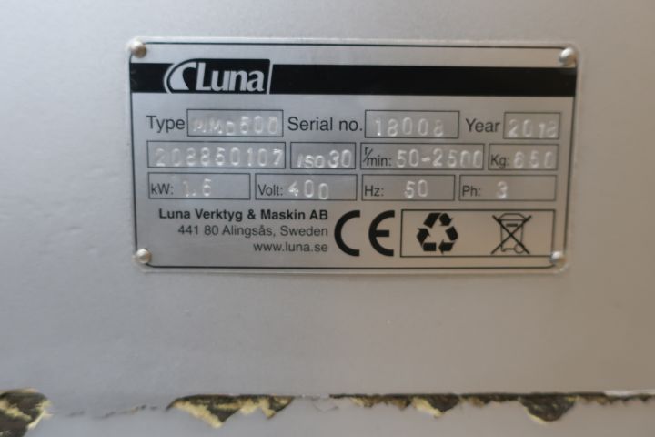 634056-7 Milling machine / drilling machine Luna MMD 500