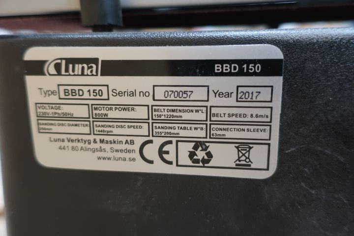 634925-4 Tape / disc cleaner Luna BBD 150