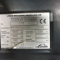 600091-6 Electric pallet carrier Linde T18 2005 repair object