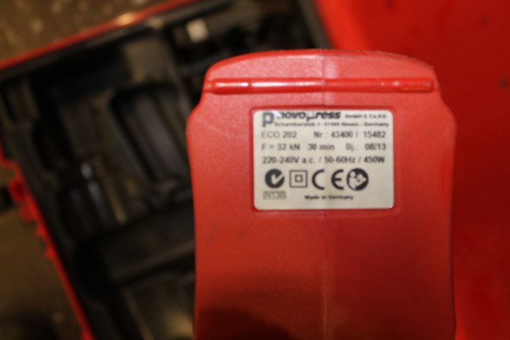 634357-3 Tube press Nova + pressing tool 4 pcs.