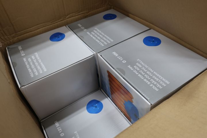 634035-3 6 pcs Hole saw 127 mm / 177 mm for PVC Ahlsell