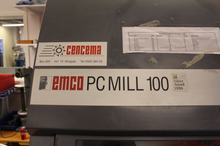 619353-11 CNC Milling Machine Emco PC Mill 100 -97