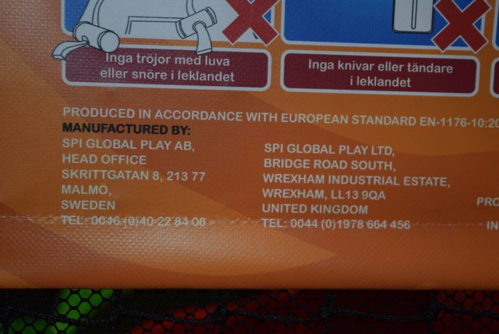 636157-7 Complete play area approx 23 x 10 meters (SPI) - 2019