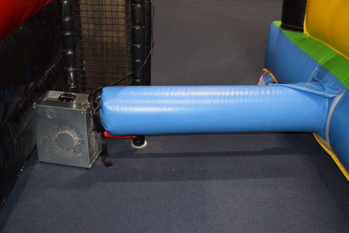 636158-6 Inflatable jumping castle Zebra 5.2 x 4.6 m