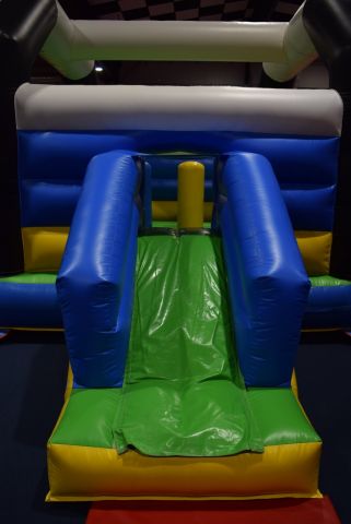 636158-11 Inflatable jumping castle Zebra 5.2 x 4.6 m