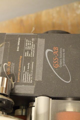 635536-4 Large format laminator GSS DH-650 with stand and trolley