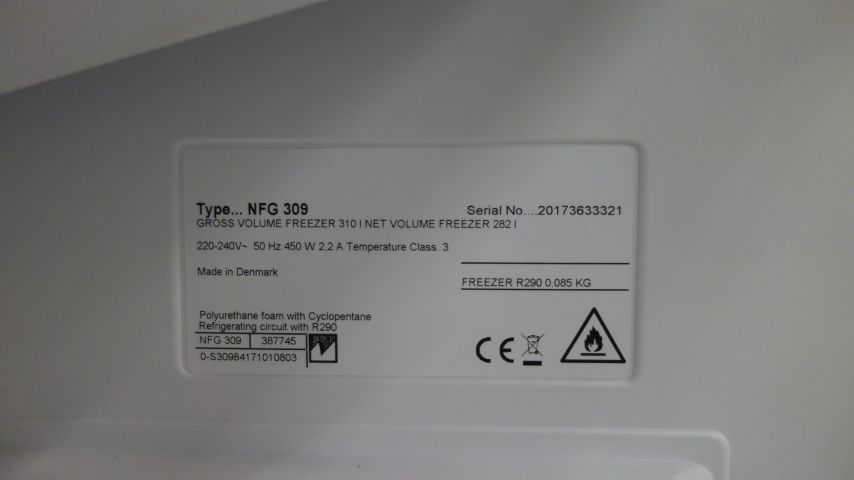 636120-2 Exposure freezer Vestfrost NFG 309