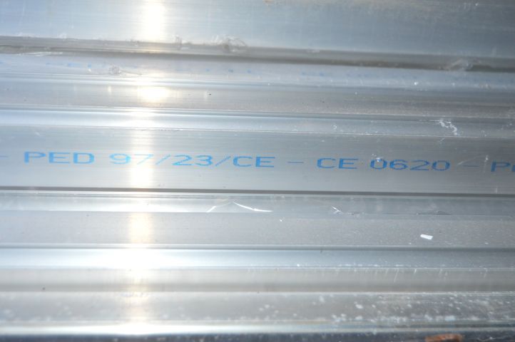 593901-9 Teseo Aluminum pipe system AP40 + AP20 "New"