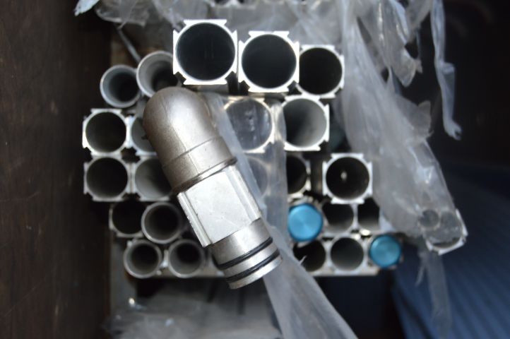 593901-17 Teseo Aluminum pipe system AP40 + AP20 "New"