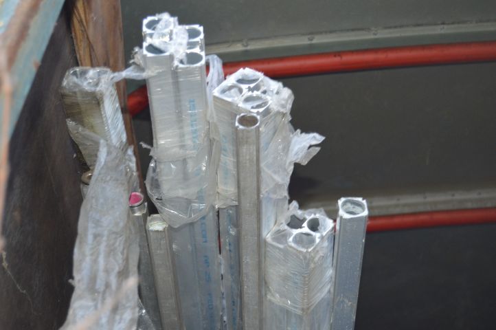 593901-19 Teseo Aluminum pipe system AP40 + AP20 "New"