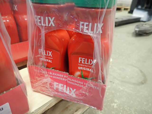 578061-4 Lot of Felix tomato ketchup (200 bottles per 500g)