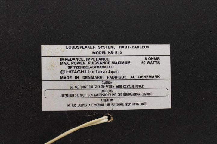 629771-5 Speaker Hitachi HS-E40