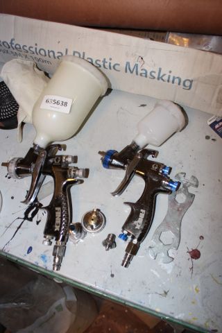 635638-1 Paint Spray Gun Graco Finex HVLP, 2 pcs