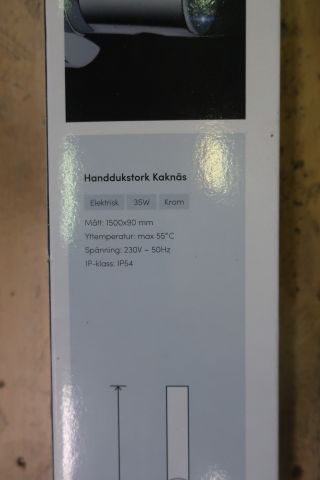 628125-7 Towel dryer, Nordhem Kaknäs, electric