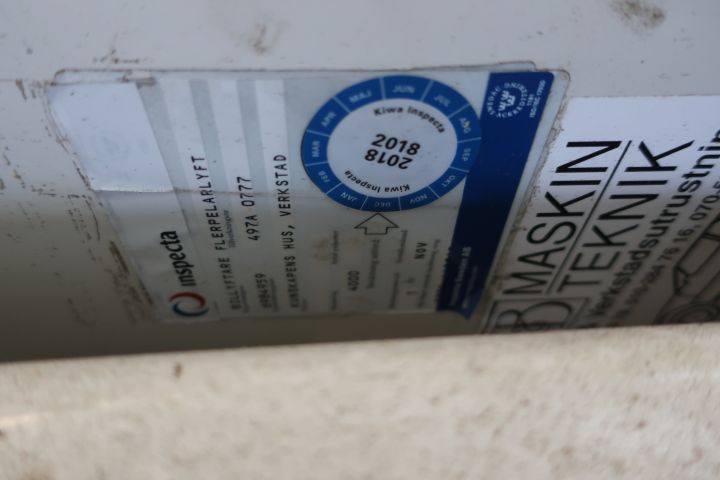 637118-11 Car lift / Four-pillar lift Stenhöj 4ton