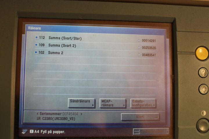 612703-4 Kontorsskrivare Canon IRC2380i