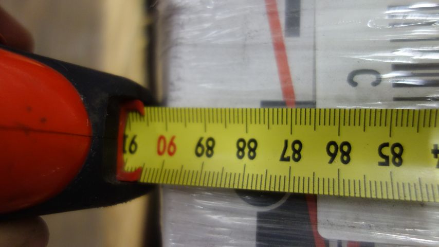 633725-7 2 sliding door Elfa Vista Plain Mirror, Profile: White